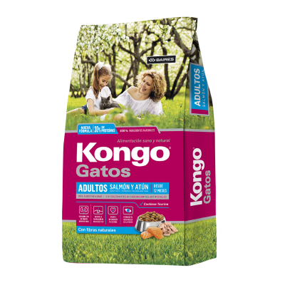 KONGO GATOS SALMON & ATUN  8 KG